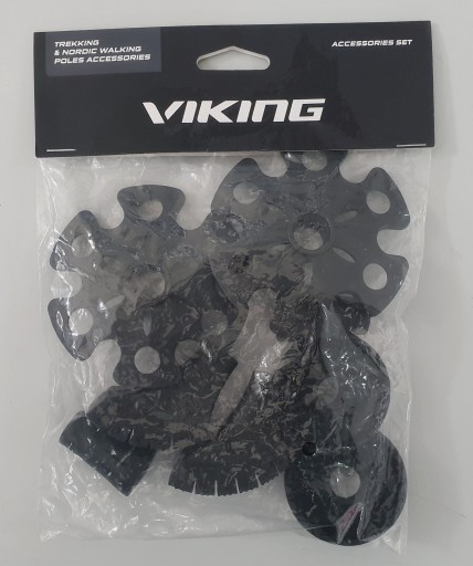 Снежные пластины Viking, ботинки для палок, комплект аксессуаров.