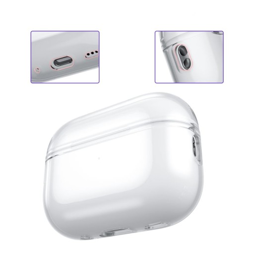 ЧЕХОЛ ДЛЯ APPLE AIRPODS PRO 1/2 TECH-PROTECT FLEXAIR ПРОЗРАЧНЫЙ