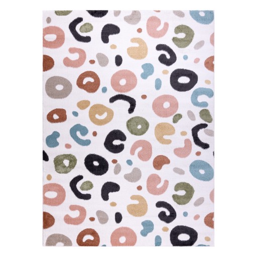 ДЕТСКИЙ КОВЕР FUN 160x220 см ПЯТНА кремовый #O570
