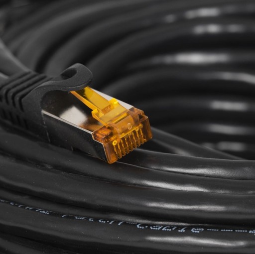 KABEL LAN ETHERNET RJ45 SIECIOWY SFTP CAT6a 15m
