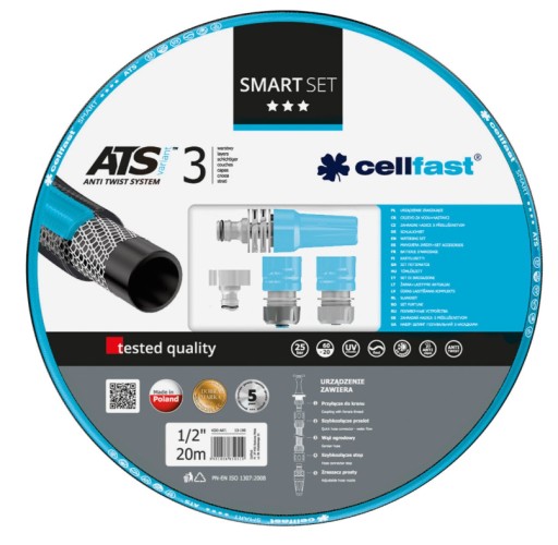 КОМПЛЕКТ ДЛЯ ОПРЫСКИВАНИЯ CELLFAST SMART 1/2