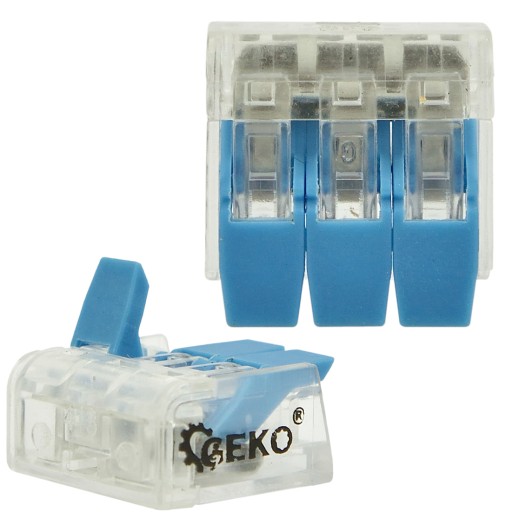 Быстроразъемный разъем Geko 0,2-4 мм² / 3, 1 шт.