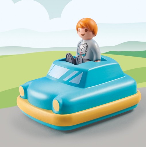 Playmobil Samochód Push & Go Auto Figurka