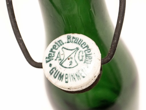 БУТЫЛКА VEREIN BRAUEREIEN GUMBINNEN ПОЗНАНЬ
