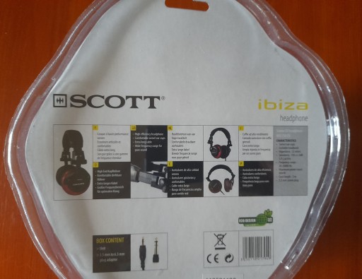 DJ SCOOT DJ Наушники Ibiza Новая упаковка!