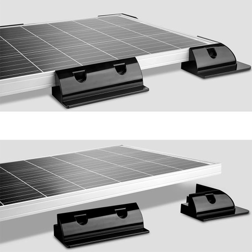 UCHWYT DO SOLARNYCH PANELI KAMPER DO SAMOCHODACH