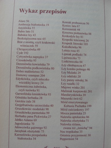 Nalewki, likiery i wina domowe, Caprari