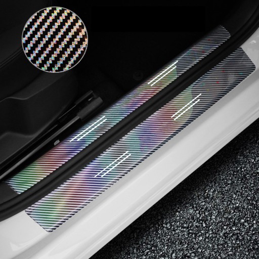 4 шт.. Лазерные наклейки на пороги для VW