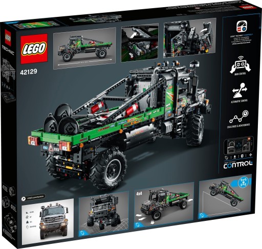 LEGO Technic Грузовик Mercedes-Benz Zetros 42129