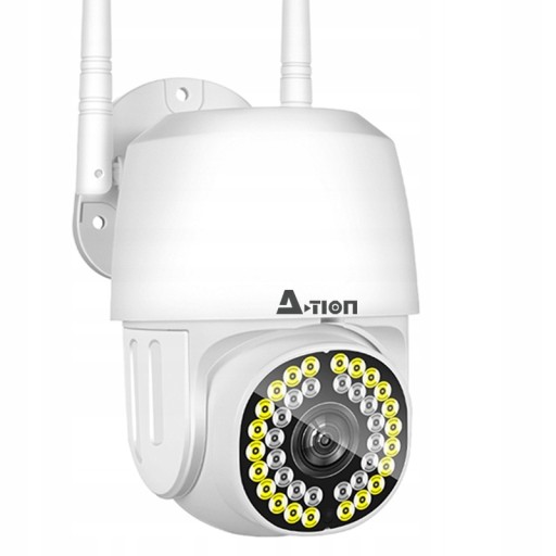 KAMERA ZEWNĘTRZNA WIFI IP OBROTOWA ZOOM x4 FULL HD MONITORING