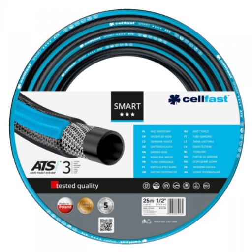 CELLFAST SMART ATSV САДОВЫЙ ШЛАНГ 1/2