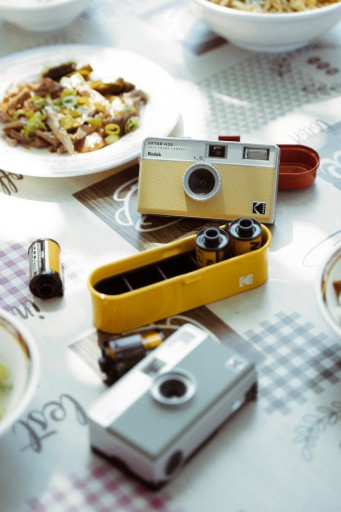 Аналоговая камера KODAK EKTAR H35 для пленки 35 мм / 2 фотографии в кадре