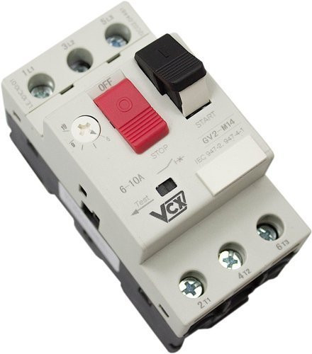Выключатель двигателя VCX GV-2 0,25–0,4 А
