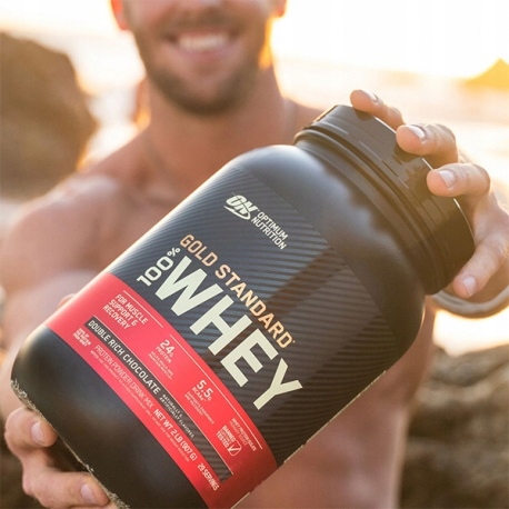 Optimum Nutrition Gold Standard Whey 100% 2270г VANILLA ICE / Ваниль