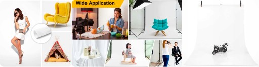 Фотофон Моющийся ПВХ 300x150см Полипропилен для фотографий продукции