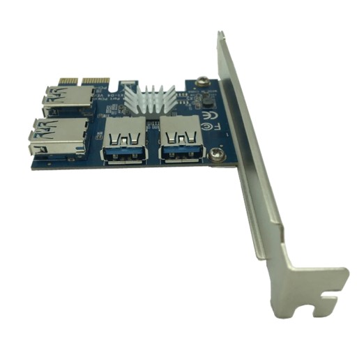 Адаптер-разветвитель портов PCI-E USB RISER SPLITTER
