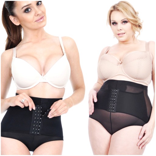 Orirose MAJTKI figi mocno WYSZCZUPLAJĄCE brzuch modelujące talię SIZE PLUS