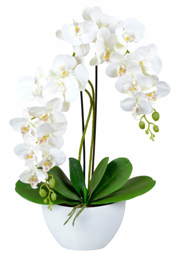 SZTUCZNY STORCZYK orchidea kwiaty sztuczne JAK ŻYW