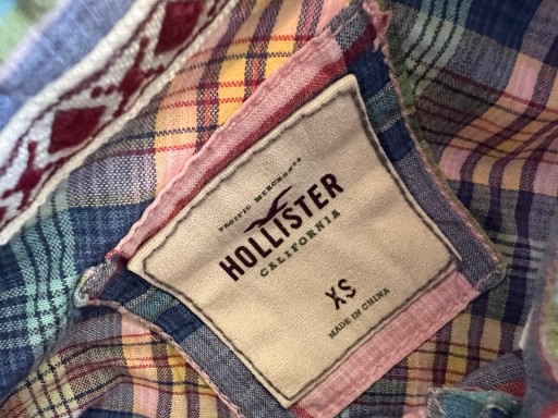 Koszula w kratę Hollister XS / 3358n