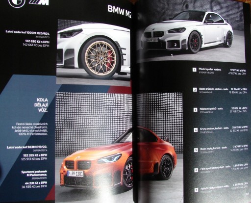 Брошюра моделей BMW M M2 M3 и M Performance, модель 2024 г.