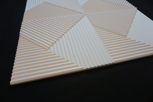 Стеновые панели из пенополистирола 3D Straws №1