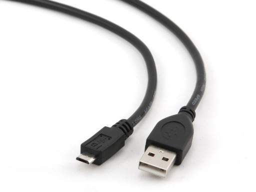 Фирменный кабель USB A — USB micro B — короткий, 50 см