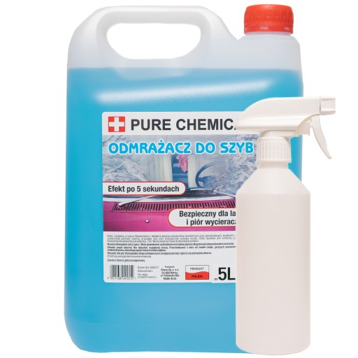 МОЩНЫЙ РАЗМОРАЖИВАТЕЛЬ ОКОН Pure Chemical -40°C 5л