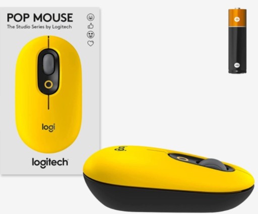 Беспроводная Bluetooth-мышь LOGITECH Pop Mouse