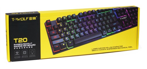 ИГРОВАЯ КЛАВИАТУРА С ПОДСВЕТКОЙ