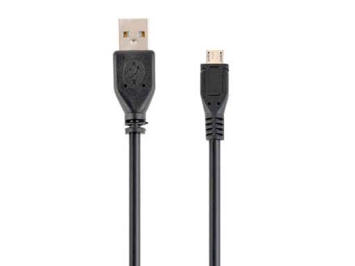 Фирменный кабель USB A — USB micro B — короткий, 50 см