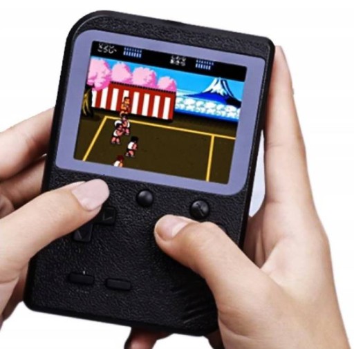 MINI KONSOLA GIER RETRO 400 GIER 3 cale + PAD