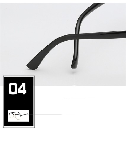 OKULARY KOREKCYJNE NERD nerdy retro PLUSY +0.75