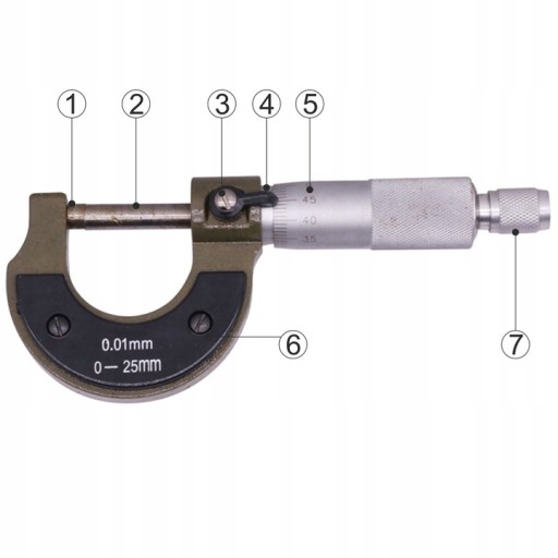Mikrometr 0,01 mm TM7110