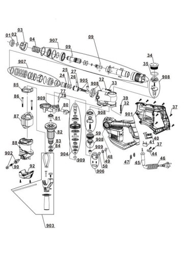 Сцепление EINHELL BT-RH 900/1PRO-BH 900 TC-RH 900/1