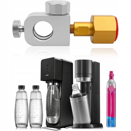 Роликовый адаптер для системы SodaStream Quick Connect Pink Terra Duo Art