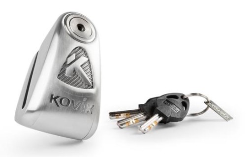 ЗАМОК ДЛЯ МОТОЦИКЛА KOVIX KAL14 ИЗ НЕРЖАВЕЮЩЕЙ СТАЛИ