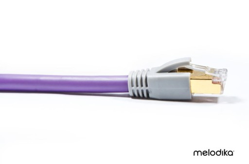 MELODIKA MDLAN10 RJ45 CAT. 6E ETHERNET F/UTP - 1 m kabel sieciowy