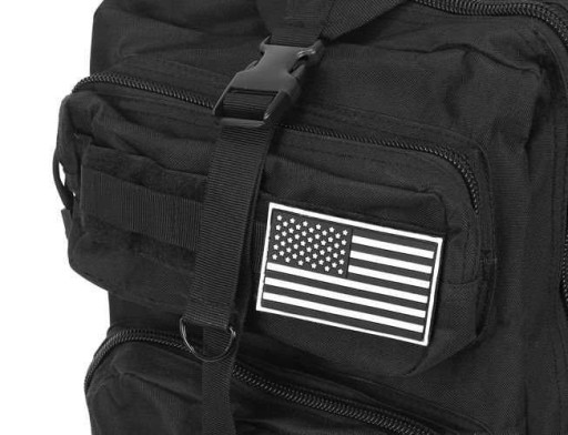Рюкзак военный Iso Trade 8915 30 л, черный, прочный