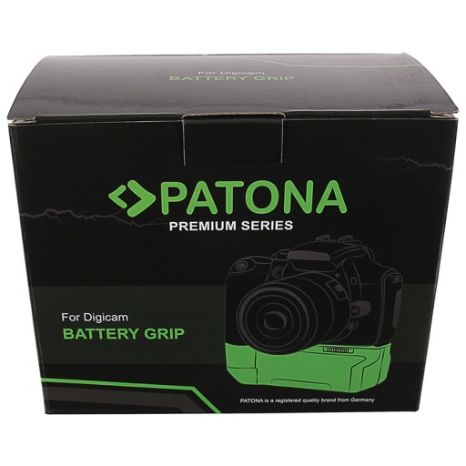 Рукоятка Patona Premium Grip для Canon 70D/80D, BG-E14H