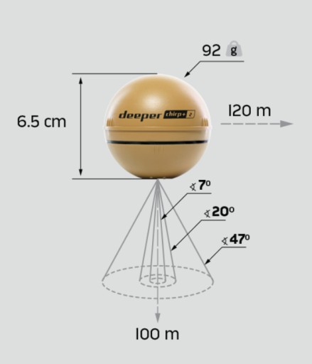 Echosonda Deeper Smart Sonar CHIRP+2.0
