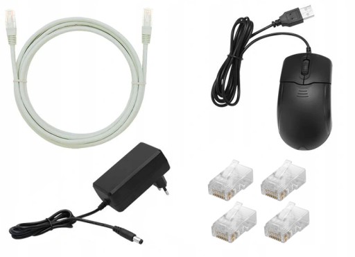 КОМПЛЕКТ IP МОНИТОРИНГА 4 Мпикс PoE, 6 ЧЕРНЫХ IPCAM-камер