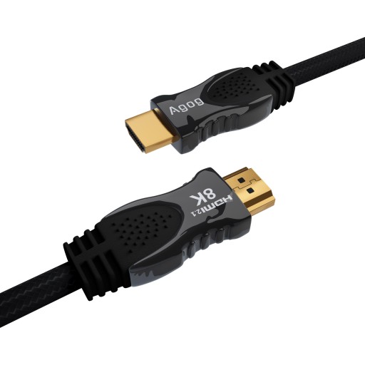 КАБЕЛЬ HDMI 2.1 8K 60 Гц 4K 120 Гц HDR UHD СЕРТИФИКАЦИЯ EARC AGOG 1 м