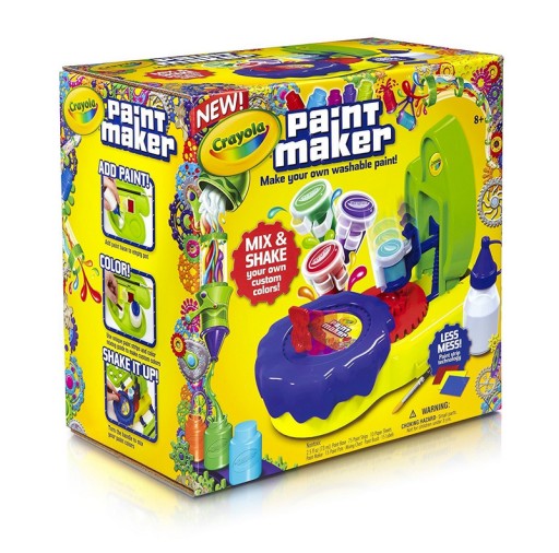 Набор Paint Maker Crayola Color смеситель акриловых красок 75 цветов