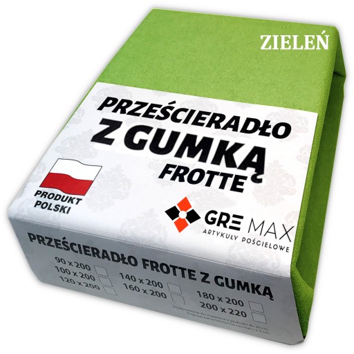 ФРОТТЕ Простыня на резинке 90х200 POLISH THICK