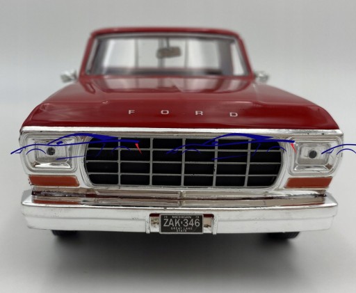 Ford F-150 Custom Pickup 1979 г. 1:24 Motormax 79346