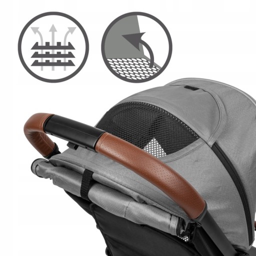 WÓZEK SPACEROWY SPACERÓWKA KIDWELL COLMER KOMPAKTOWY + OCIEPLACZ DO 22 KG