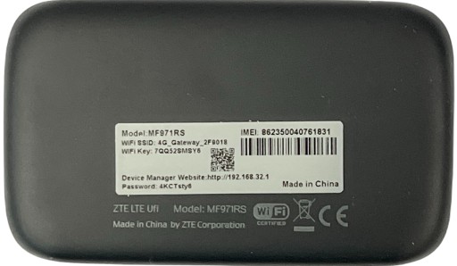 ZTE MF971RS Мобильный маршрутизатор SIM-карта Wi-Fi 4G-модем