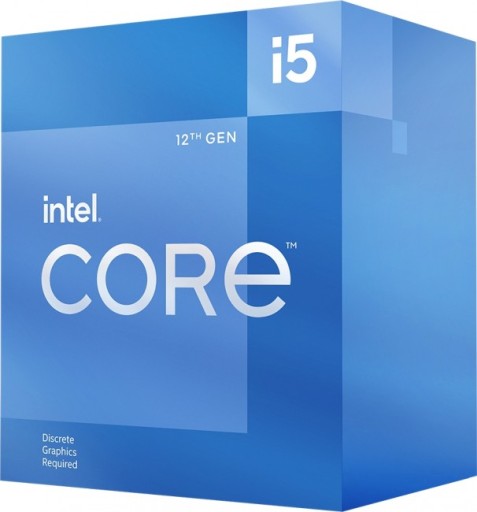 Процессор INTEL Core i5-12400 F BOX, 2,5 ГГц, LGA1700