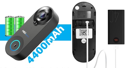 Видеодомофон Камера дверной звонок FULL HD WIFI TUYA PIR