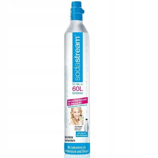 ПОЛНЫЙ картридж Sodastream для баллона карбонизатора 425G CO2